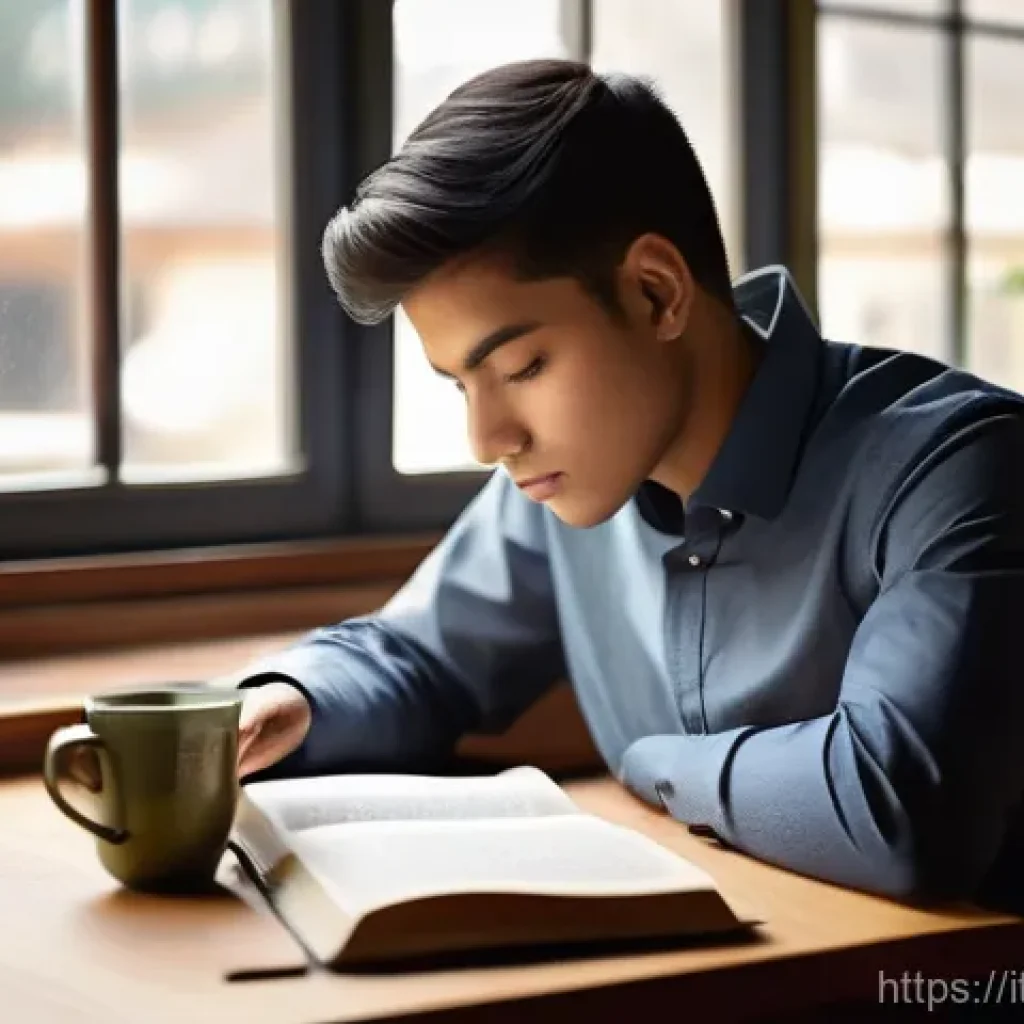 구매조달사 시험에서의 시간 관리 전략 - **Strategic Exam Preparation:** "A young, focused professional (implicitly over 15, wearing professi...
