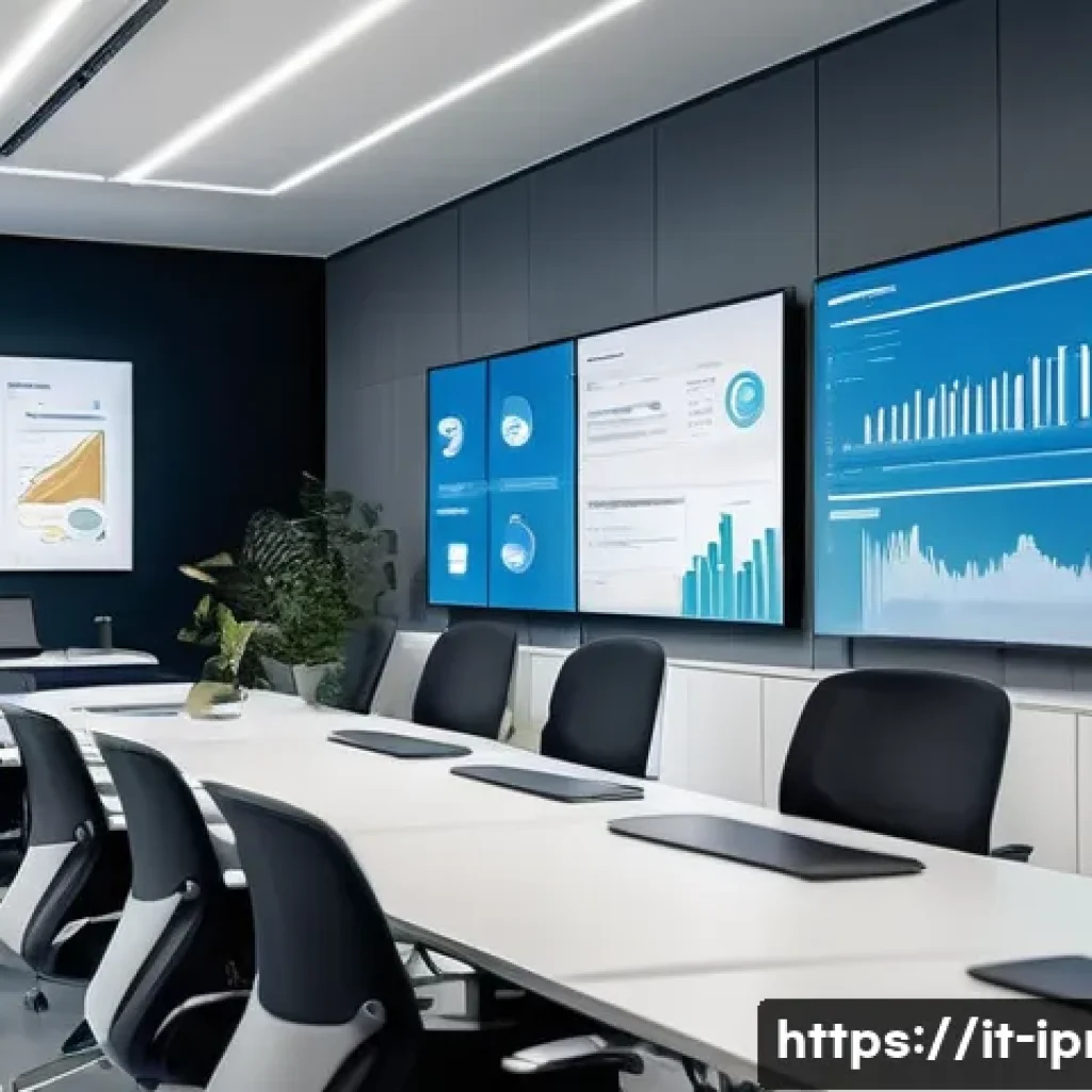 구매조달사의 KPI 설정과 관리 방법 - A modern Italian corporate office environment showing a diverse team of professionals analyzing deta...